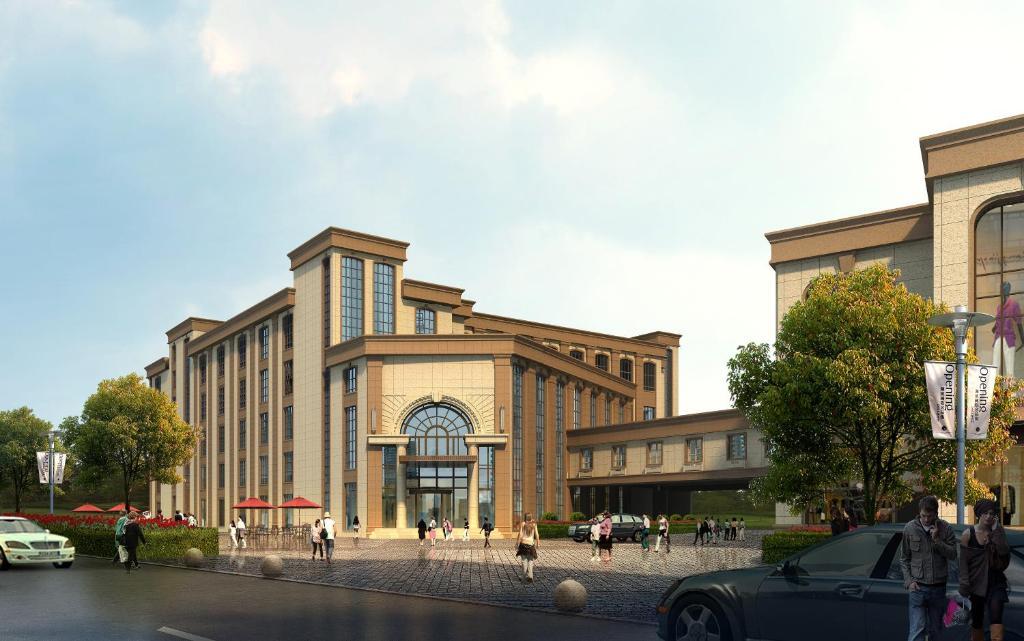 S&N Zhejiang Linhai International Hotel Buitenkant foto